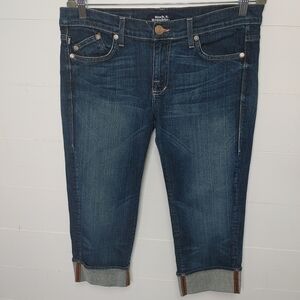Rock & Republic Chrissy Cropped Cuffed Jeans Size 30